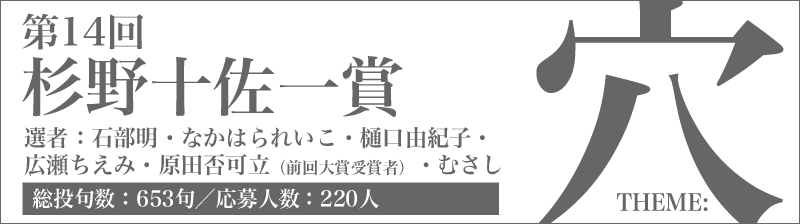 第１４回杉野十佐一賞